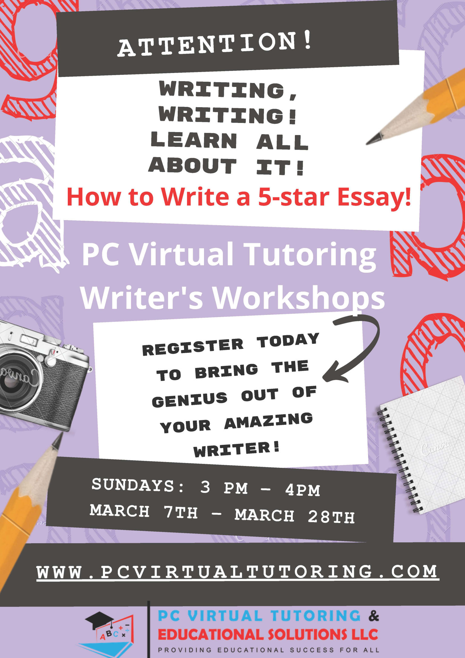 Writers Prep Workshop